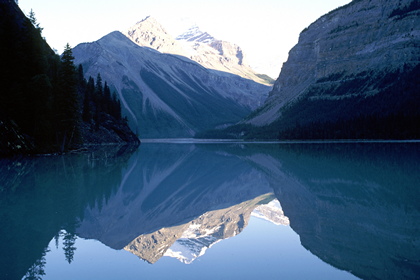 Bergsee - Foto, Druck, Poster, Leinwand