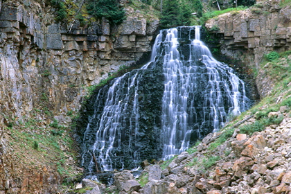 Wasserfall - Foto, Druck, Poster, Leinwand