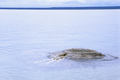 Heiße Quelle - Foto, Druck, Poster, Leinwand