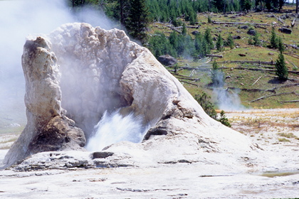 Geysir - Foto, Druck, Poster, Leinwand