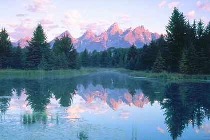 Bergsee - Foto, Druck, Poster, Leinwand