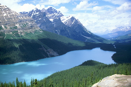 Bergsee - Foto, Druck, Poster, Leinwand