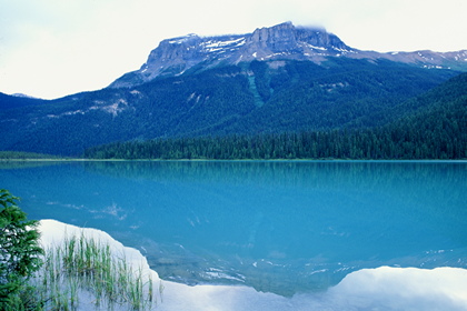 Bergsee - Foto, Druck, Poster, Leinwand