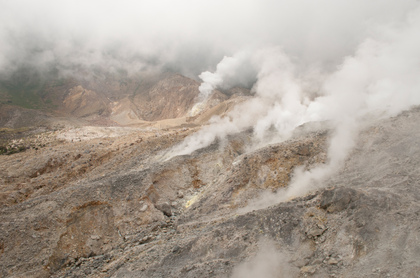 Vulkanlandschaft - Foto, Druck, Poster, Leinwand