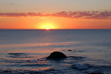 Foto Sonnenuntergang überm Meer